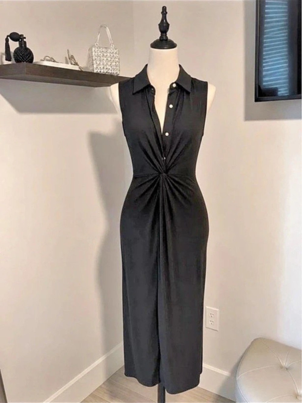 Anne Klein Black Dress Like New
